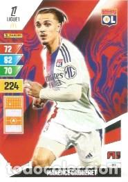 Football Stickers: Carta N&uacute;mero 117 - M. Caqueret - OL Lyon - Ligue 1 McDonald's 2024-25 - Adrenalyn XL (Panini, 2024)