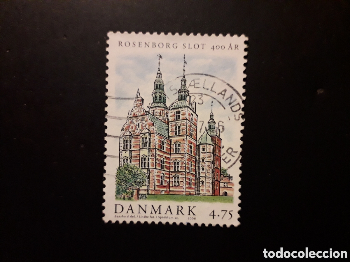 Figurine di Calcio: DINAMARCA YVERT 1431 SELLO SUELTO USADO 2006 CASTILLO DE ROSENBORG, PEDIDO M&Iacute;NIMO 3&euro;