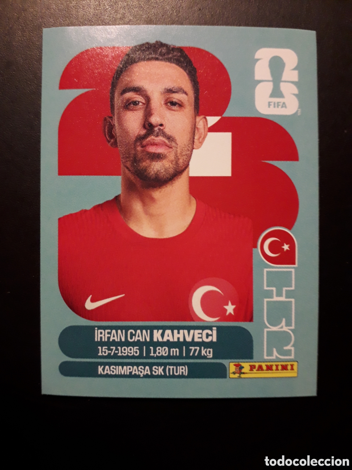 Figurine di Calcio: KAHVECI TURQU&Iacute;A TUR 15 MUNDIAL F&Uacute;TBOL 2026 FIFA WORLD CUP PANINI SIN PEGAR PEDIDO M&Iacute;NIMO 3&euro;.