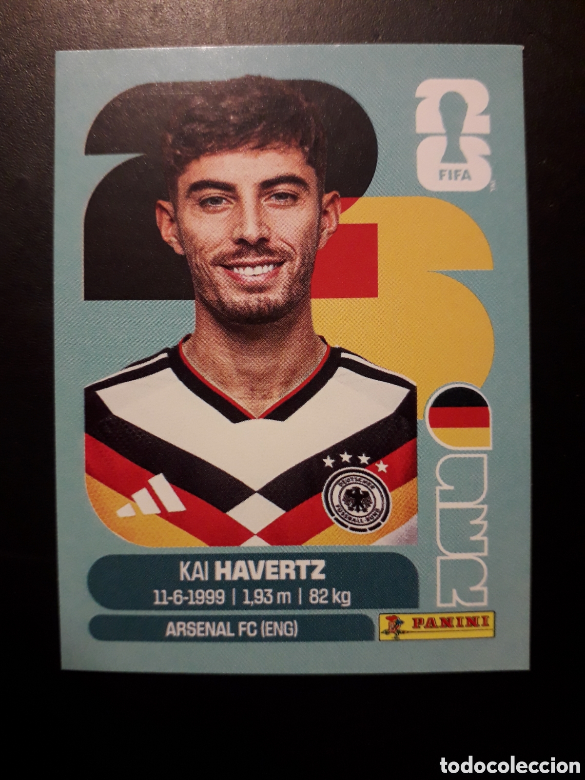 Figurine di Calcio: HAVERTZ ALEMANIA GER 17 MUNDIAL F&Uacute;TBOL 2026 FIFA WORLD CUP PANINI SIN PEGAR PEDIDO M&Iacute;NIMO 3&euro;