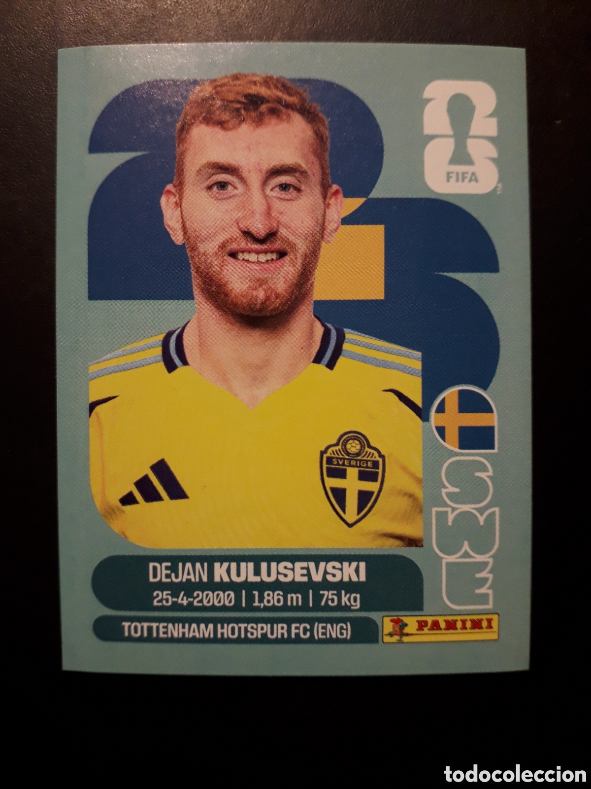 Figurine di Calcio: KULUSEVSKI SUECIA SWE 17 MUNDIAL F&Uacute;TBOL 2026 FIFA WORLD CUP PANINI SIN PEGAR PEDIDO M&Iacute;NIMO 3&euro;
