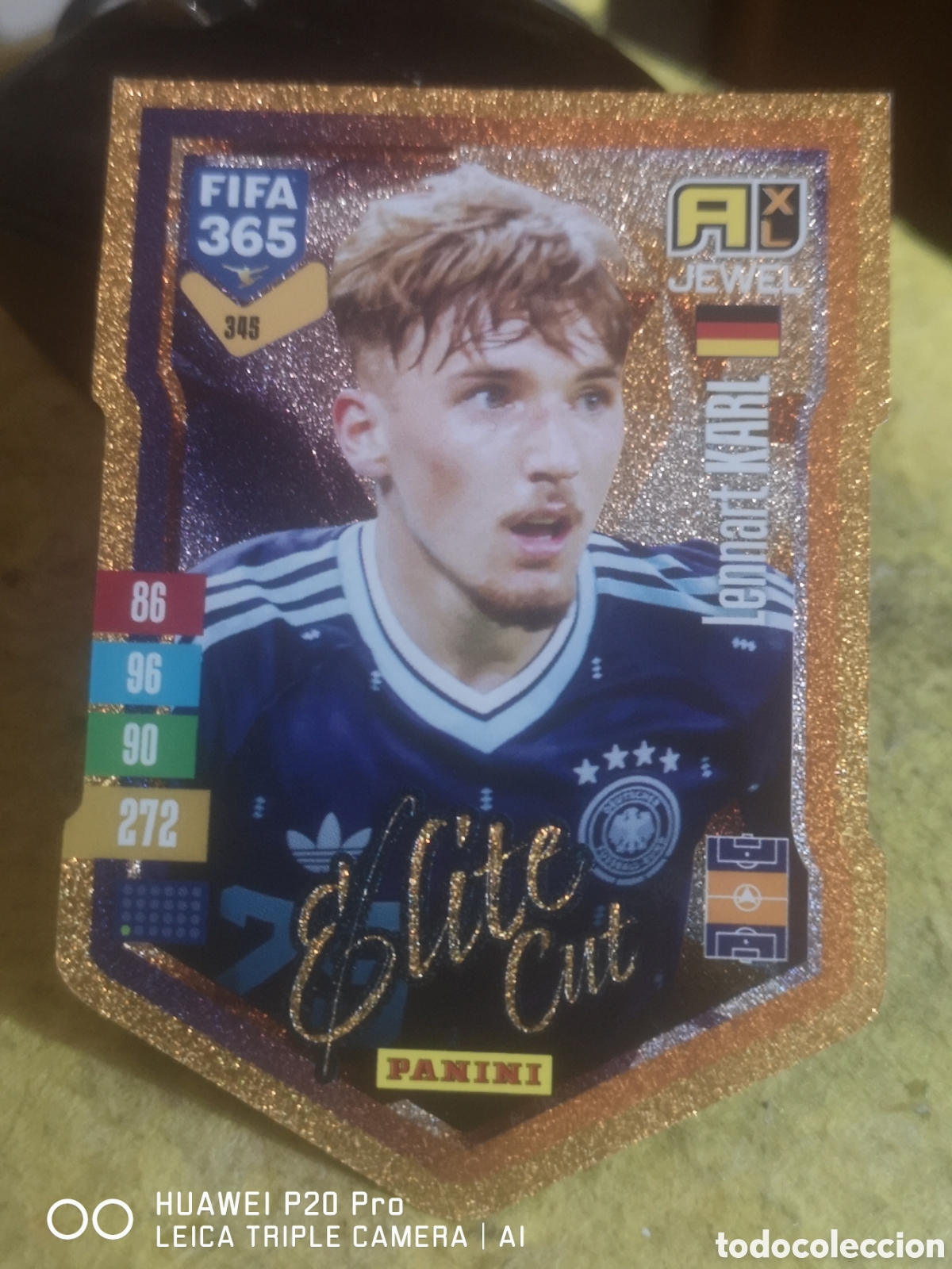 Cromos de Futebol: ADRENALYN FIFA 365 2027 ELITE CUT KARL 345 - ALEMANIA