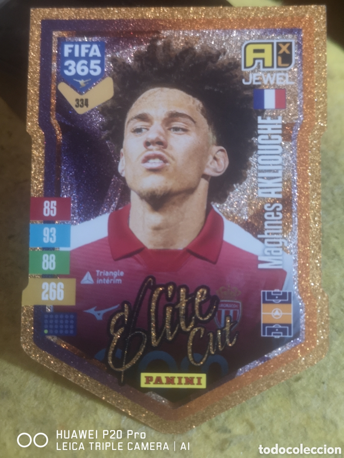 Cromos de Futebol: ADRENALYN FIFA 365 2027 ELITE CUT AKLIOUCHE 334 - MONACO
