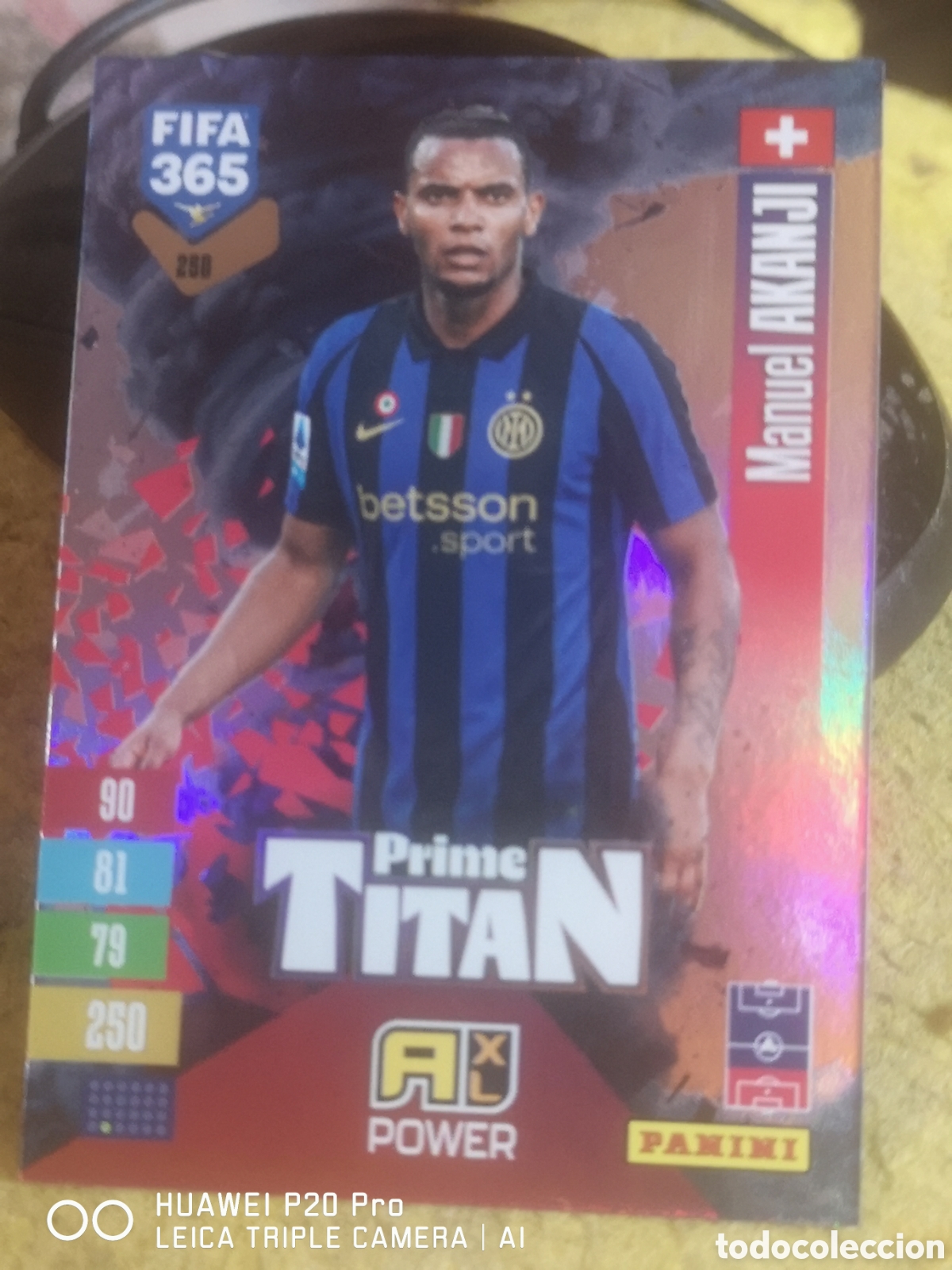 Cromos de Futebol: ADRENALYN FIFA 365 2027 PRIME TITAN AKANJI 250 - INTER MILAN