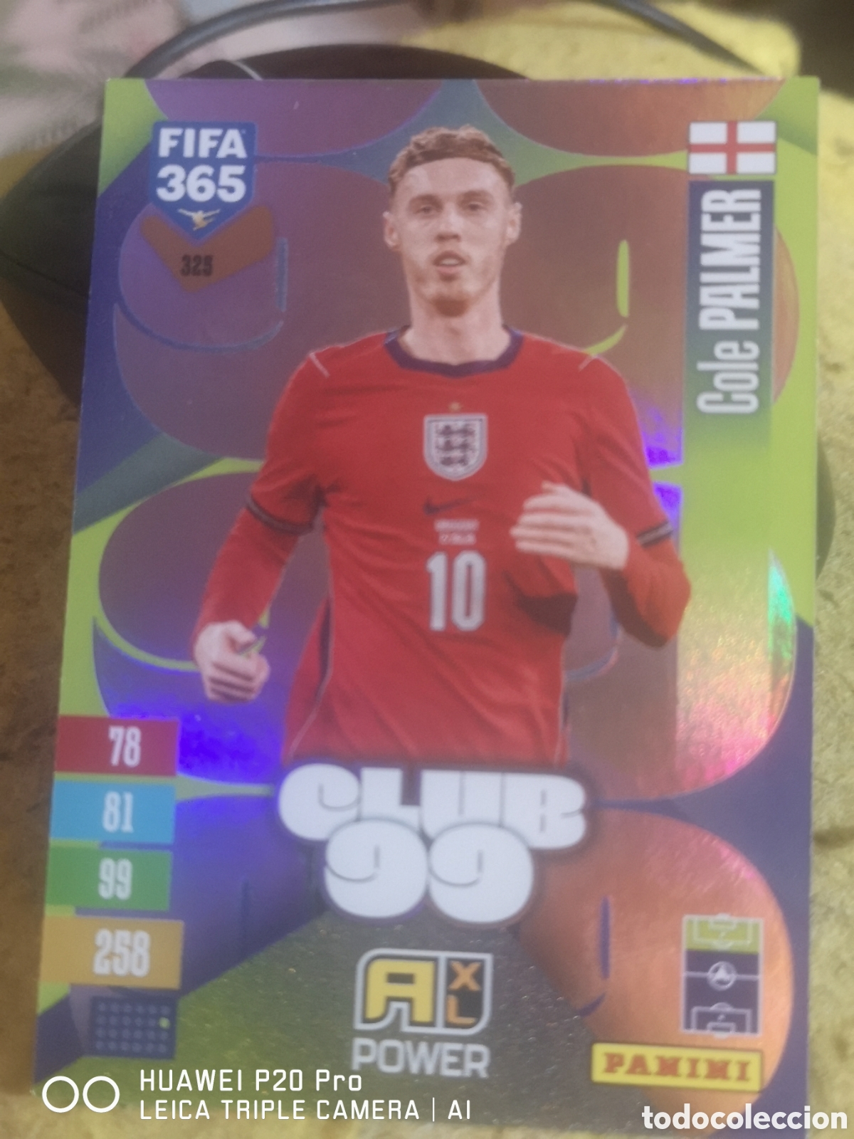 Cromos de Futebol: ADRENALYN 2027 FIFA 365 CLUB 99 COLE PALMER 325 - INGLATERRA
