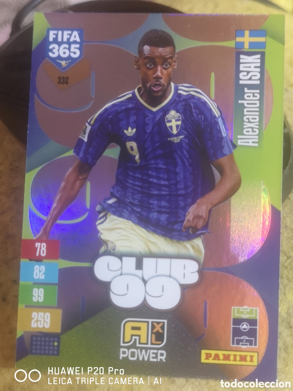 Cromos de Futebol: ADRENALYN 2027 FIFA 365 CLUB 99 ISAK 332 - SUECIA