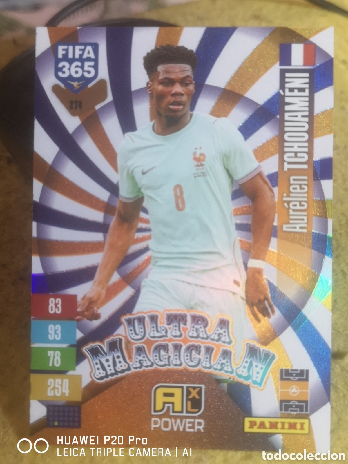 Cromos de Futebol: ADRENALYN FIFA 365 2027 ULTRA MAGICIAN TCHOUAMENI 274 - FRANCIA