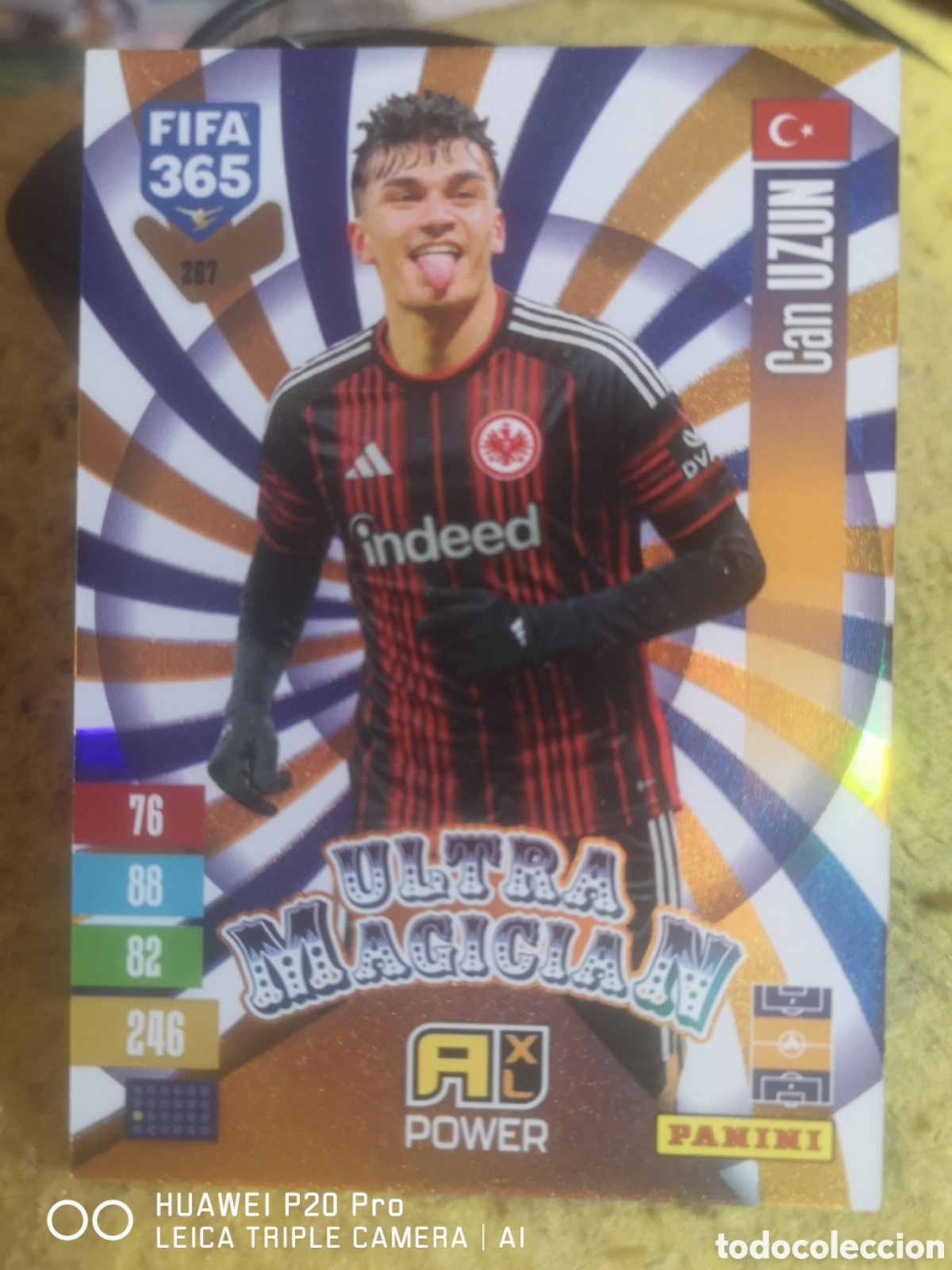 Cromos de Futebol: ADRENALYN FIFA 365 2027 ULTRA MAGICIAN CAN UZUN 267 - EINTRACHT FRANKFURT