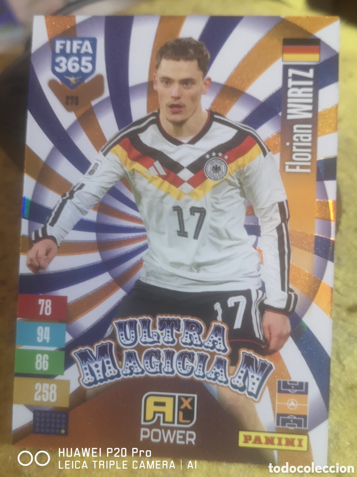 Cromos de Futebol: ADRENALYN FIFA 365 2027 ULTRA MAGICIAN FLORIAN WIRTZ 275 - ALEMANIA