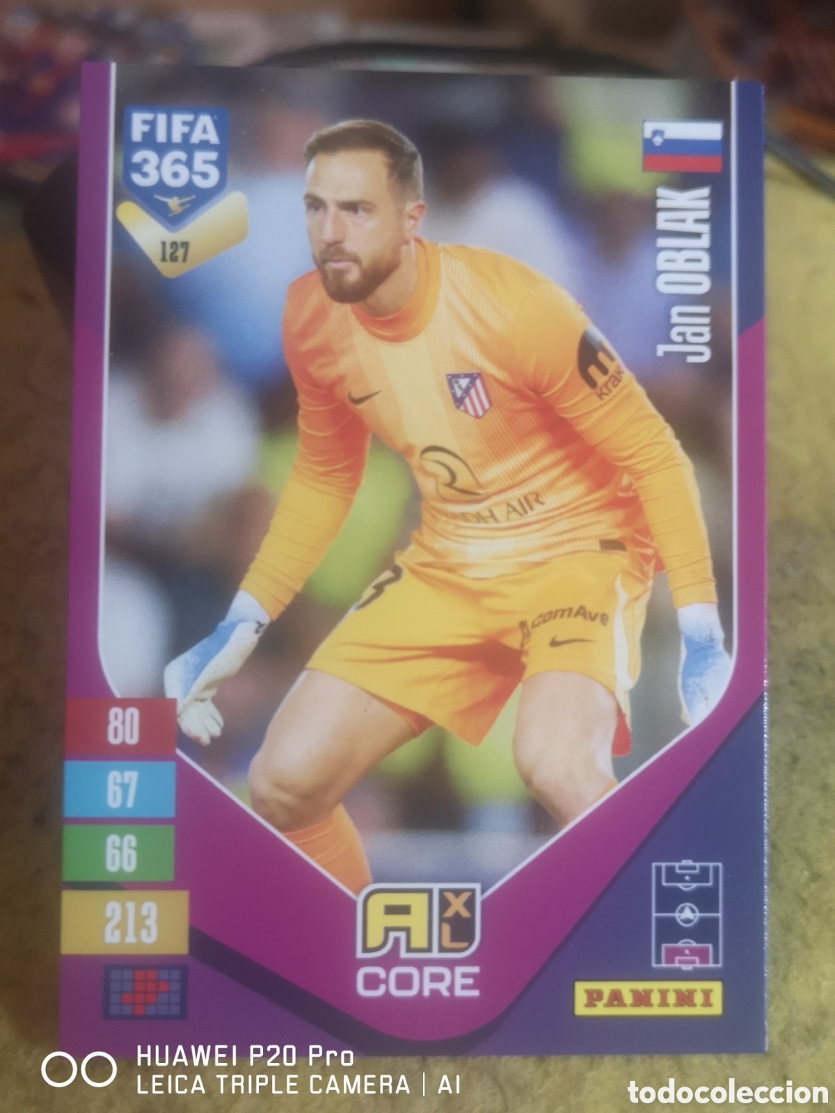Fu&szlig;ball-Sticker: ADRENALYN FIFA 365 2027 OBLAK 127 - ATLETICO DE MADRID