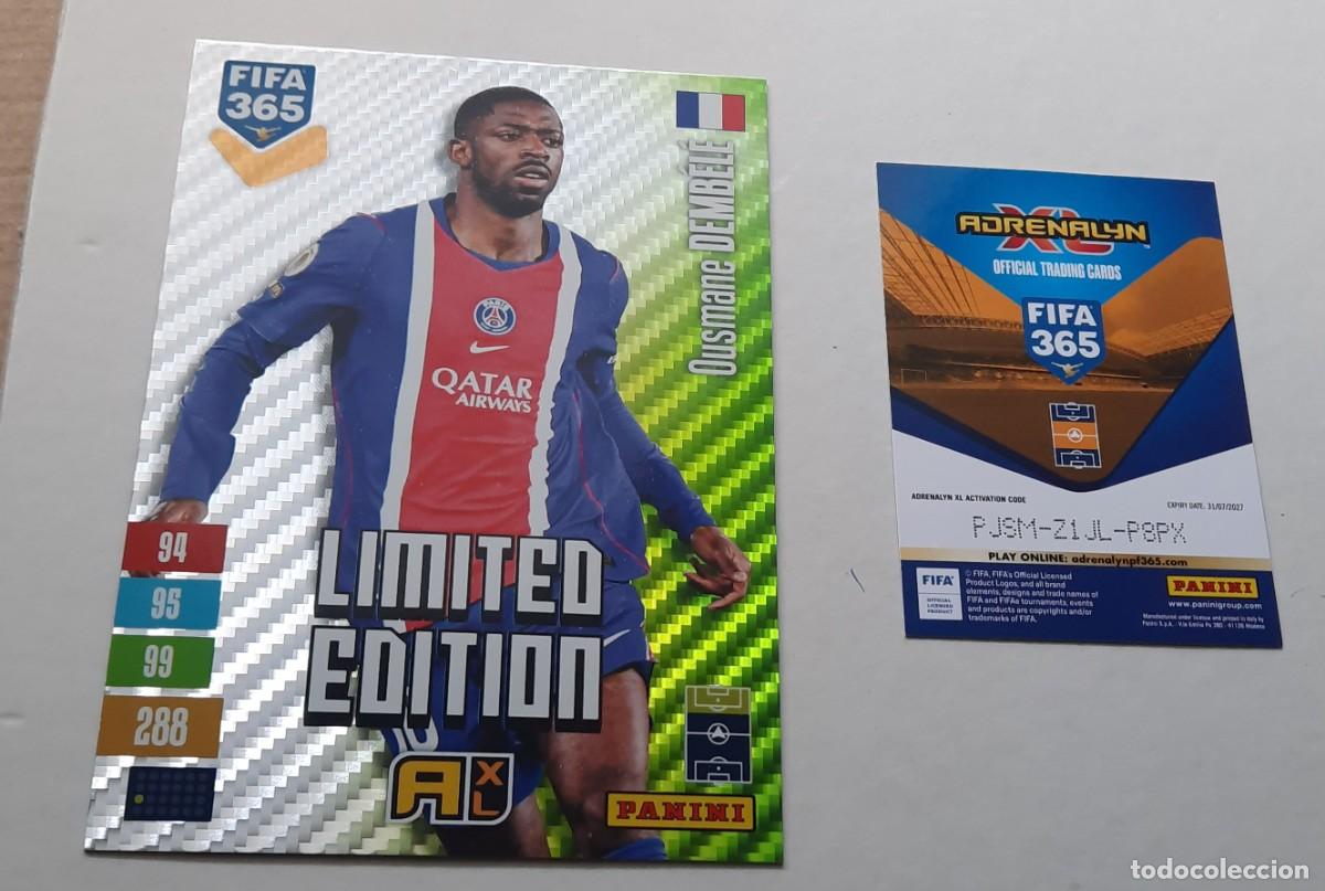 Football Stickers: Limited Edition XXL Ousamane Demb&eacute;le verde Fifa 365 2026