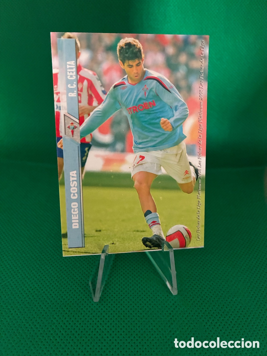 Football Stickers: Rookie 776 Diego Costa Celta Vigo mundicromo 2007 2008 07 08
