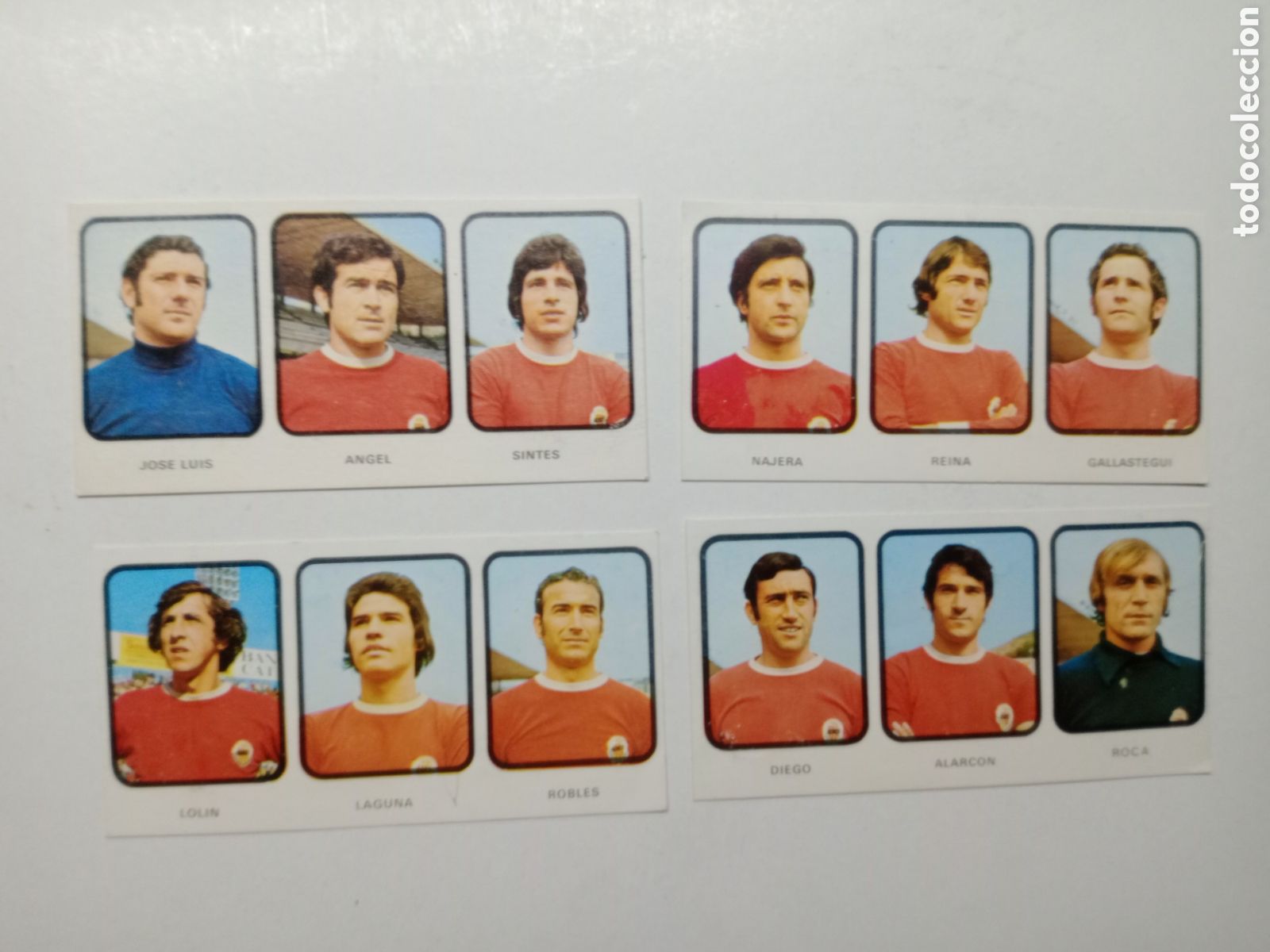 Figurine di Calcio: 73-74 1973-1974 RUIZ ROMERO CROMOS DESPEGADOS EN BUEN ESTADO EQUIPO COMPLETO NASTIC DE TARRAGONA