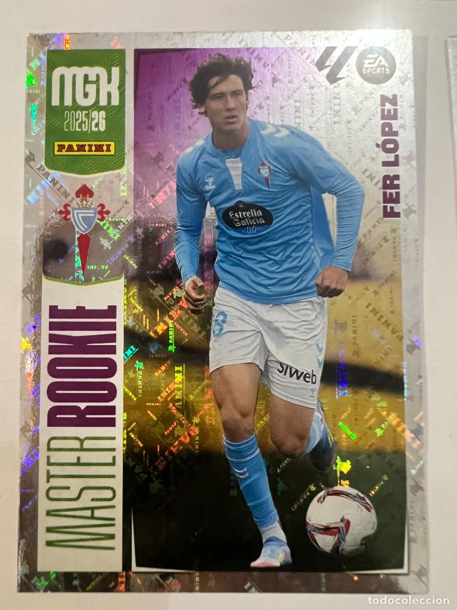Figurine di Calcio: FER LOPEZ #411 MASTER ROOKIE - PANINI MEGACRACKS 2025 2026