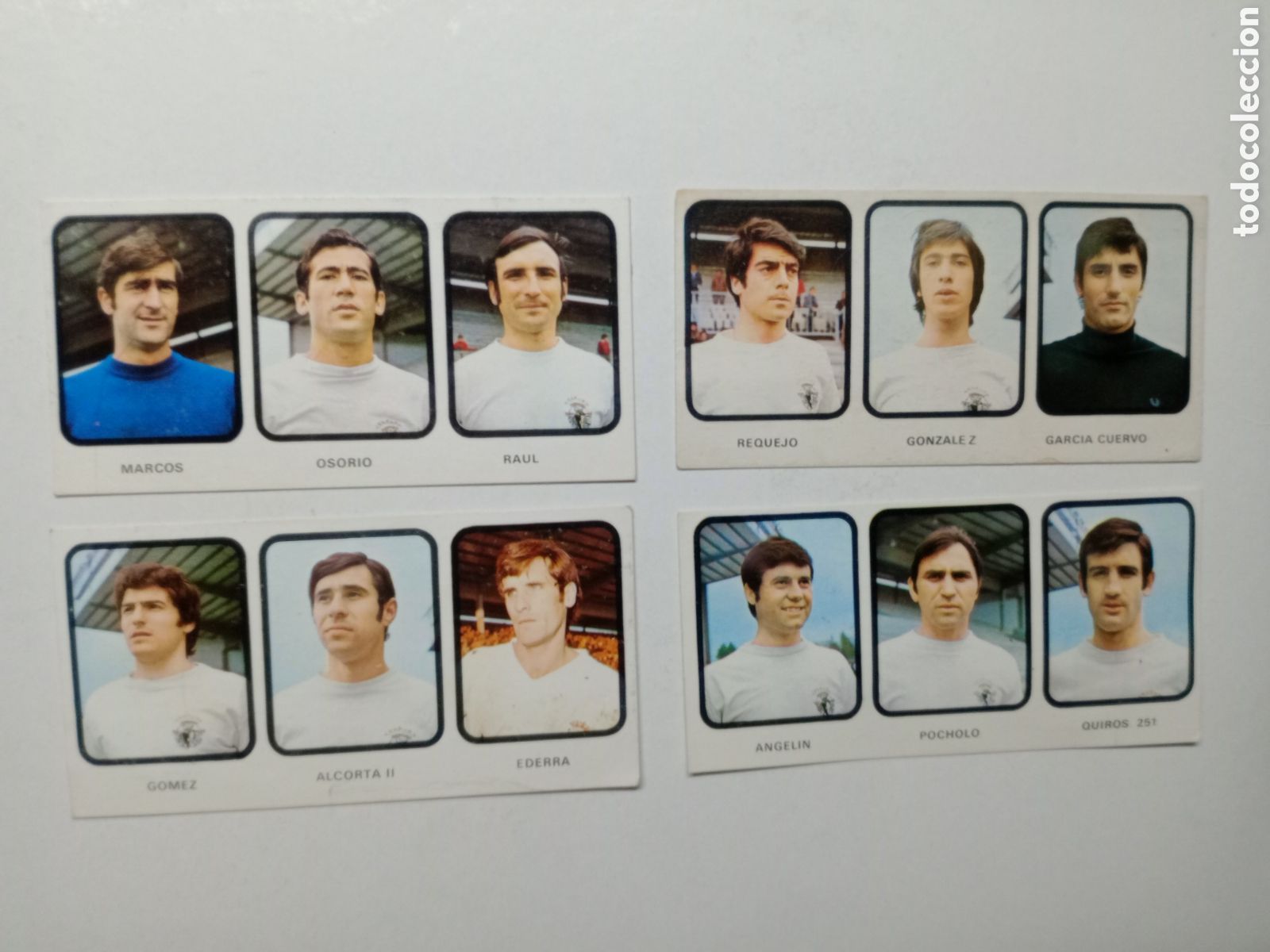 Figurine di Calcio: 73-74 1973-1974 RUIZ ROMERO CROMOS DESPEGADOS EN BUEN ESTADO EQUIPO COMPLETO BURGOS