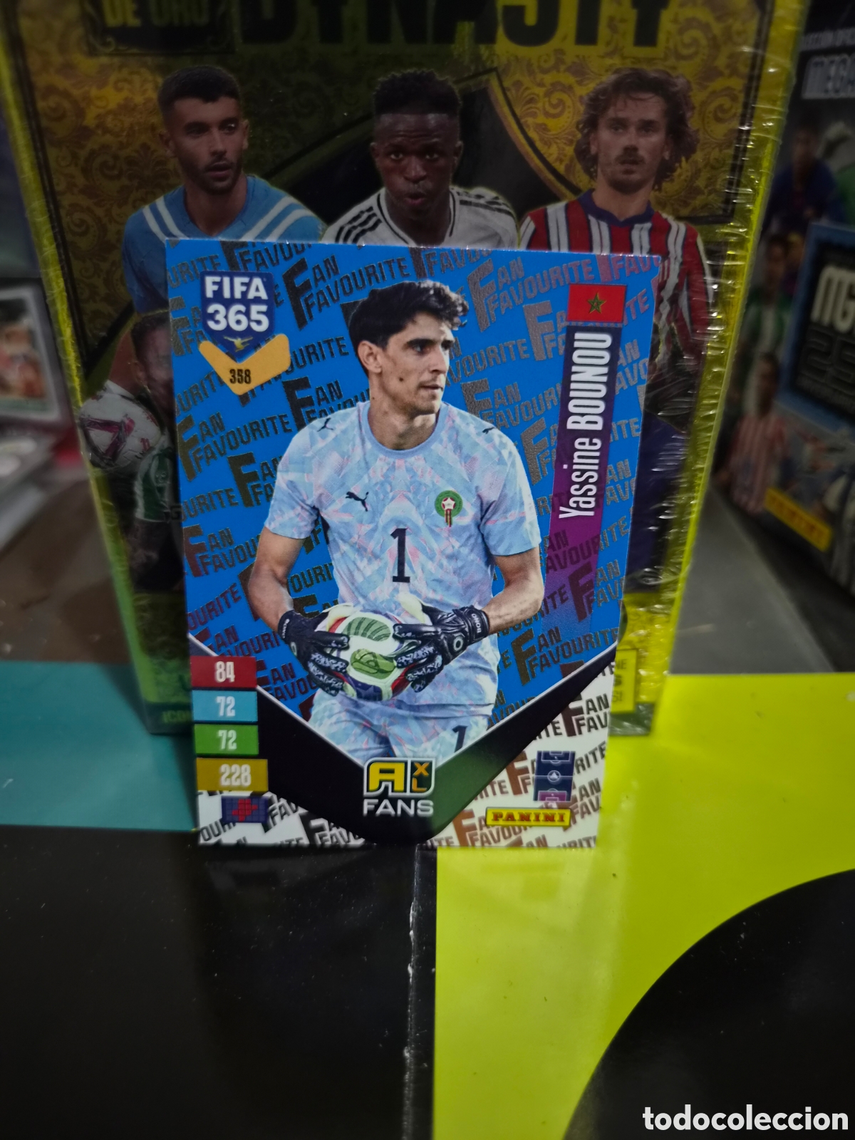 Figurine di Calcio: N&deg;358 Fans Blue Bounou FIFA 365 2027