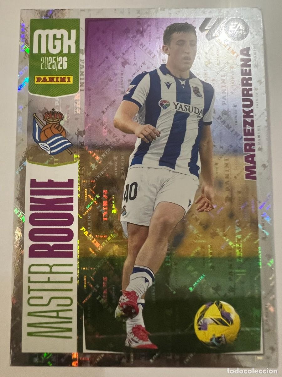 Figurine di Calcio: MARIEZKURRENA #417 MASTER ROOKIE - PANINI MEGACRACKS 2025 2026