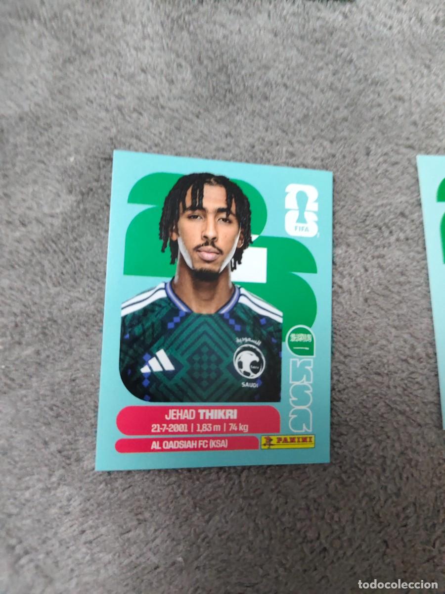 Cromos de Futebol: KSA 6 KSA6 MUNDIAL 2026 PANINI JIHAD THAKRI SAUDI ARABIA 26 WORLD CUP STICKER PANINI FIFA AAZ