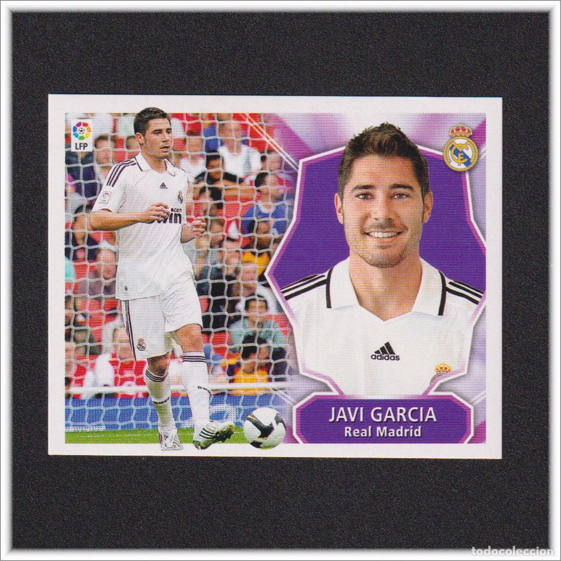 Cromos de Futebol: LIGA ESTE 2008 2009 08 09 PANINI JAVI GARC&Iacute;A COLOCA REAL MADRID COLECCI&Oacute;N ALBUM F&Uacute;TBOL
