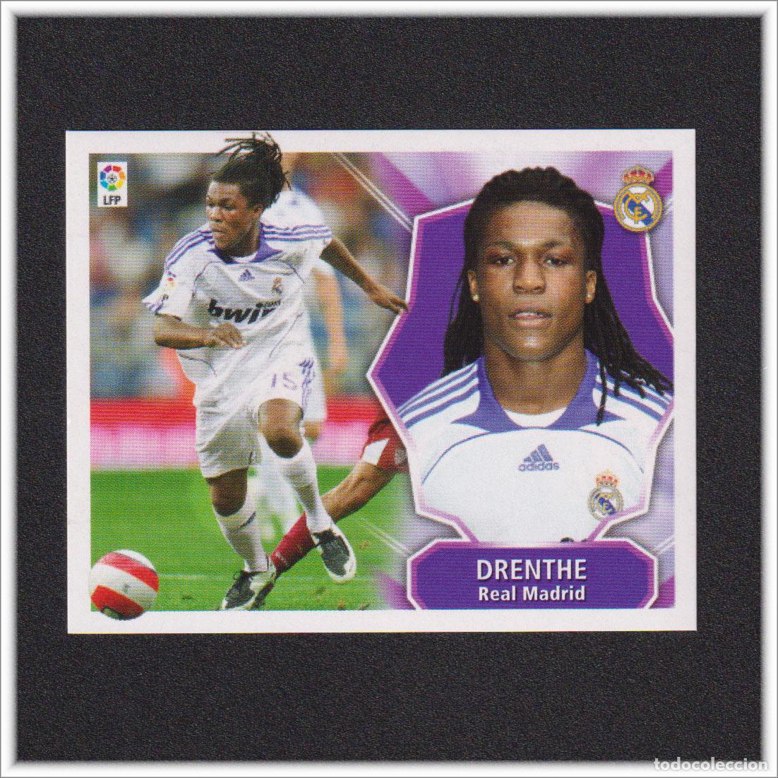 Cromos de Futebol: LIGA ESTE 2008 2009 08 09 PANINI DRENTHE REAL MADRID COLECCI&Oacute;N LIGA ALBUM