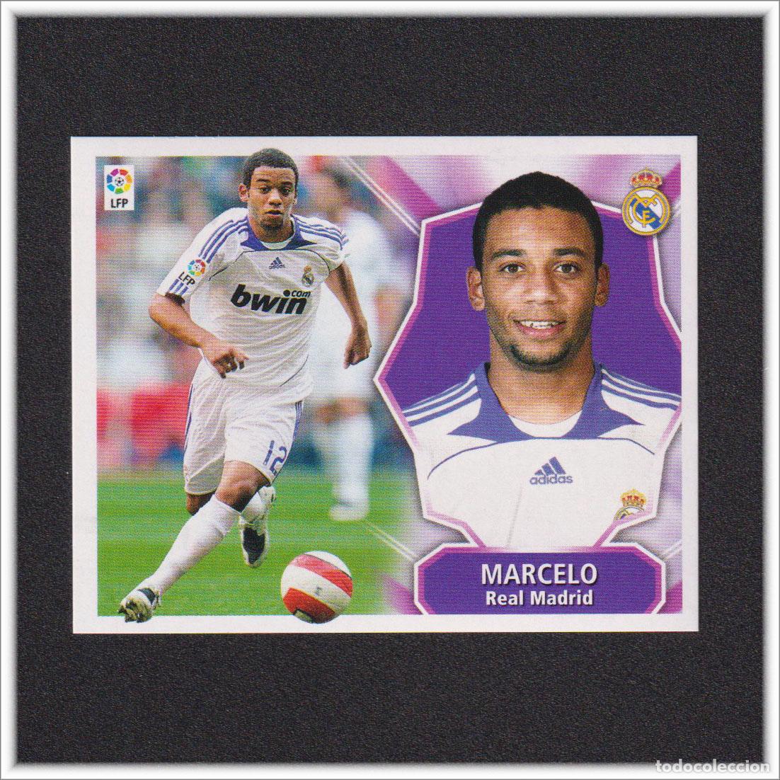 Cromos de Futebol: LIGA ESTE 2008 2009 08 09 PANINI MARCELO REAL MADRID COLECCI&Oacute;N LIGA ALBUM
