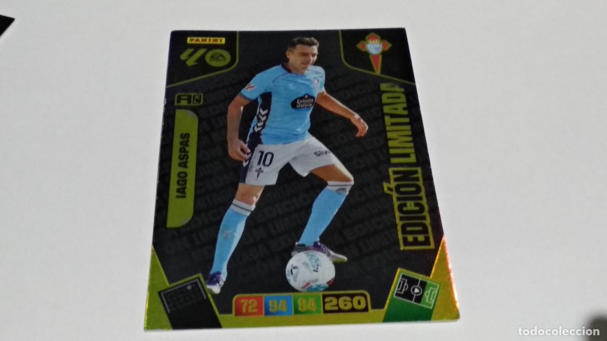 Cromos de Futebol: IAGO ASPAS CELTA EDICI&Oacute;N LIMITADA ADRENALYN XL 2025 2026 25 26 PANINI