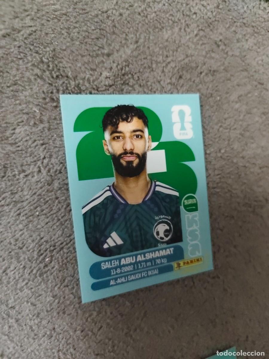 Cromos de Futebol: KSA KSA14 14 MUNDIAL 2026 PANINI ABU ALSHAMAT SAUDI ARABIA 26 WORLD CUP STICKER PANINI FIFA AAZ