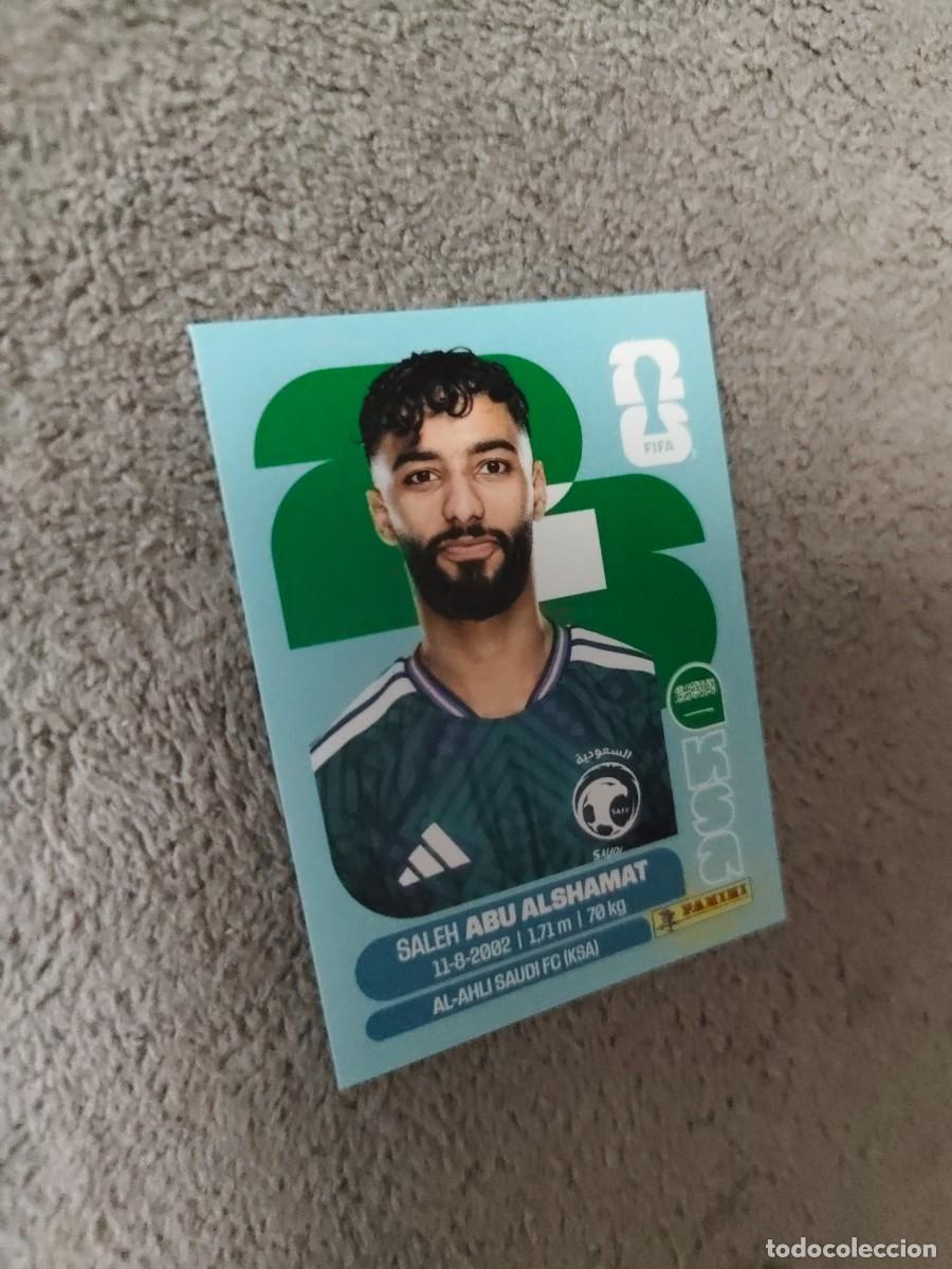 Cromos de Futebol: KSA KSA14 14 MUNDIAL 2026 PANINI ABU ALSHAMAT SAUDI ARABIA 26 WORLD CUP STICKER PANINI FIFA AAZ