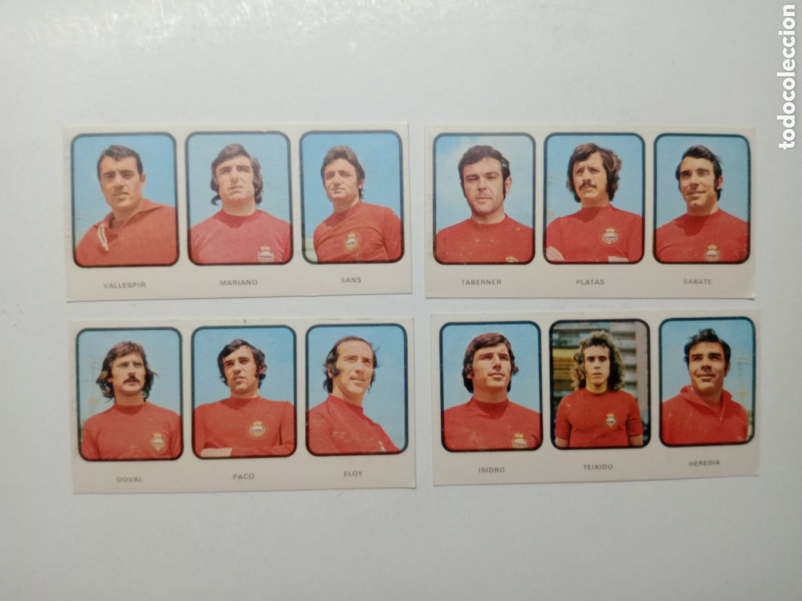 Cromos de Futebol: 73-74 1973-1974 RUIZ ROMERO CROMOS DESPEGADOS EN BUEN ESTADO EQUIPO COMPLETO MALLORCA