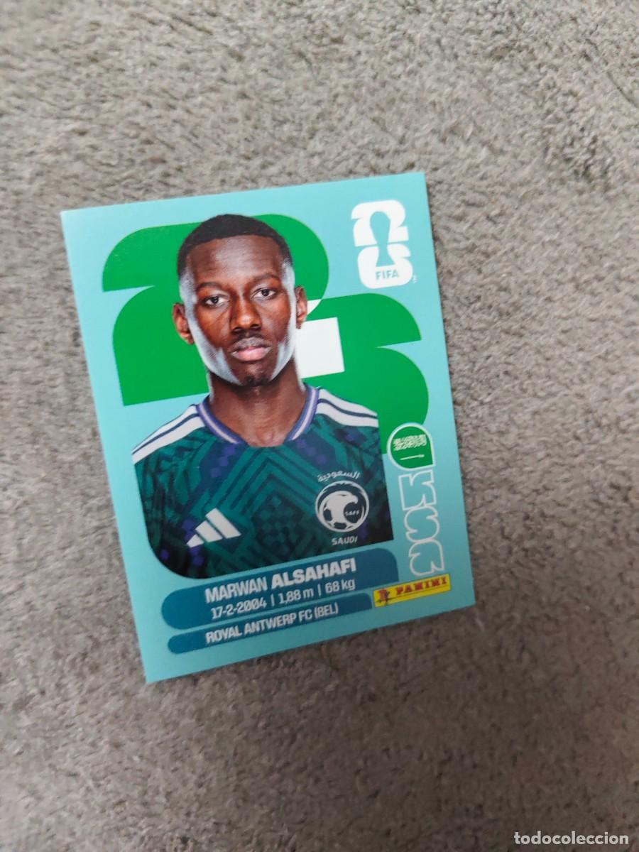 Cromos de Futebol: KSA KSA15 15 MUNDIAL 2026 PANINI MARWAN ALSAHAFI SAUDI ARABIA 26 WORLD CUP STICKER PANINI FIFA AAZ