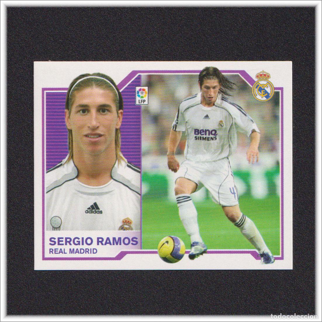 Cromos de f&uacute;tbol: LIGA ESTE 2007 2008 07 08 PANINI SERGIO RAMOS REAL MADRID COLECCI&Oacute;N LIGA ALBUM