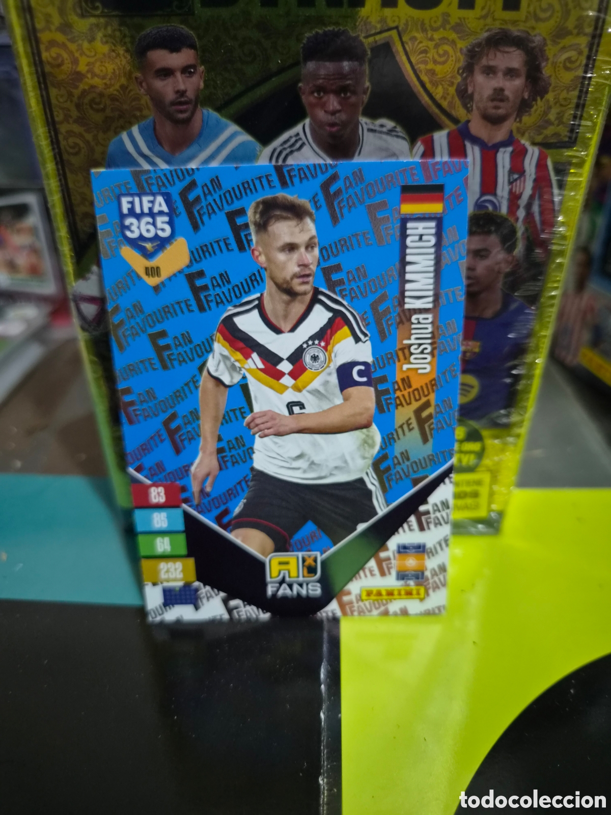 Football Stickers: N&deg;400 Fans Blue Kimmich FIFA 365 2027