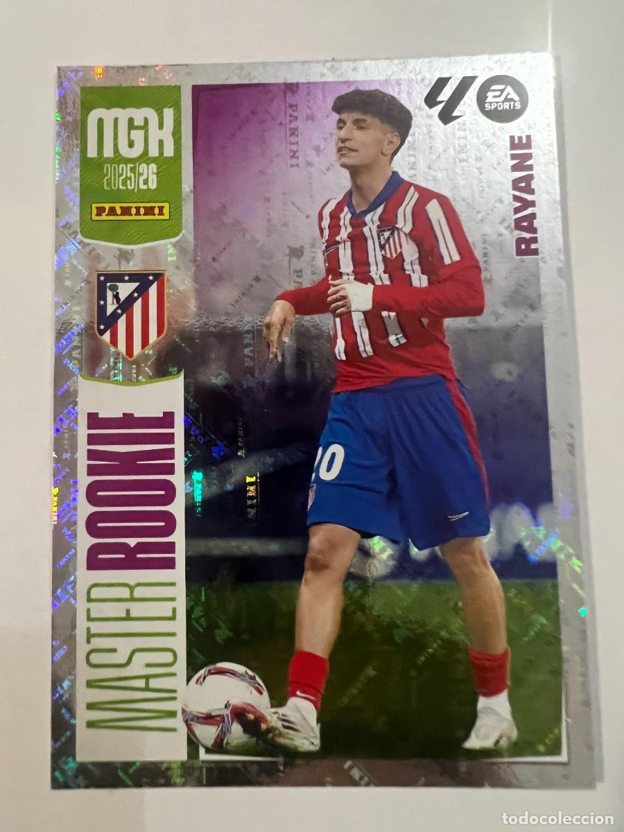 Football Stickers: RAYANE #420 MASTER ROOKIE - PANINI MEGACRACKS 2025 2026