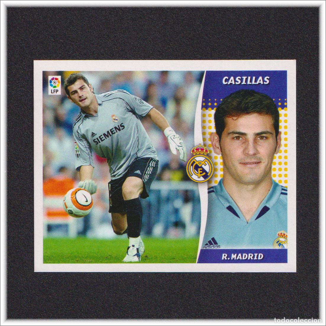 Football Stickers: LIGA ESTE 2006 2007 06 07 PANINI IKER CASILLAS REAL MADRID COLECCI&Oacute;N ALBUM F&Uacute;TBOL