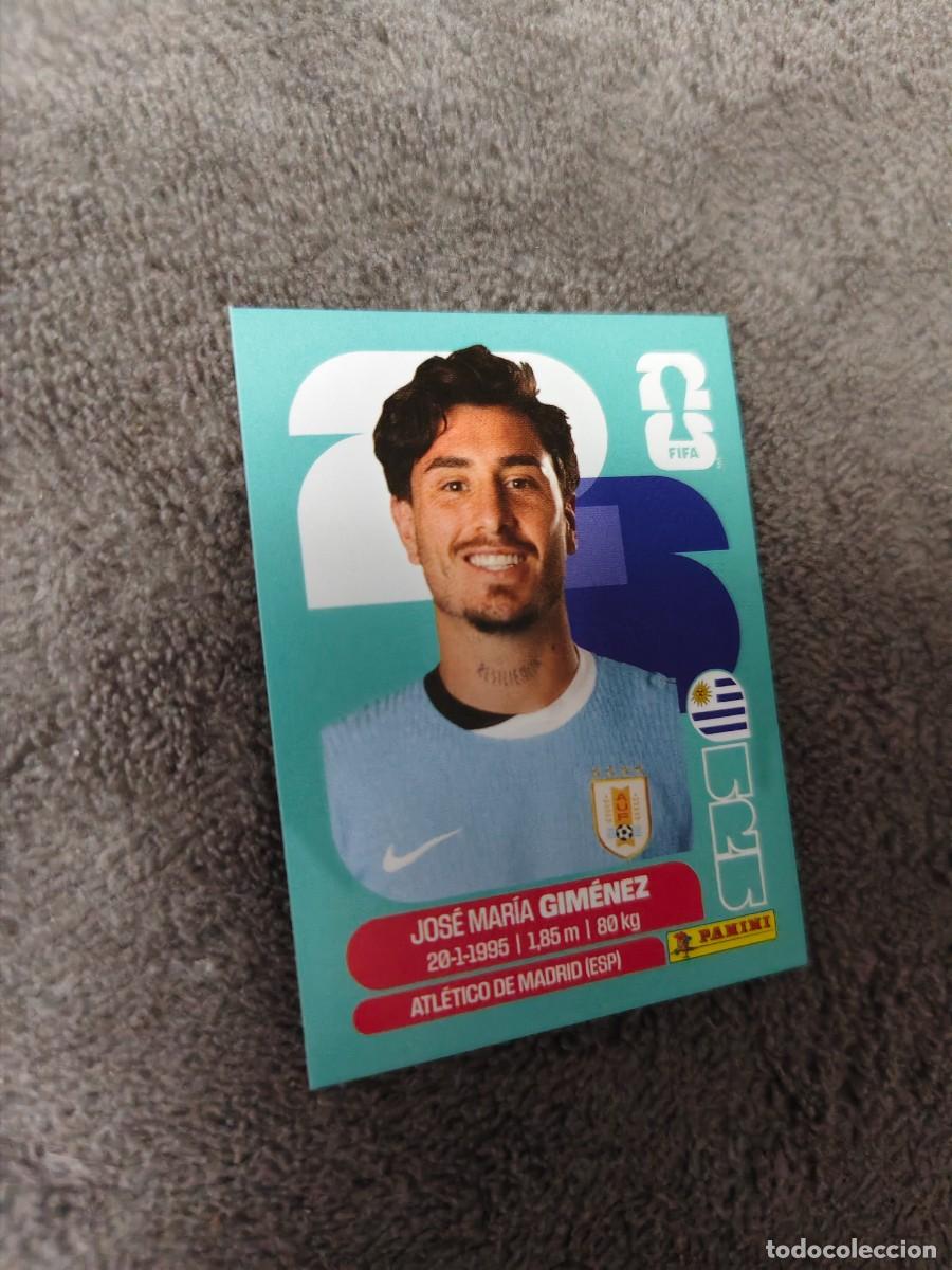 Football Stickers: URU 5 URU5 MUNDIAL 2026 PANINI JOS&Eacute; MAR&Iacute;A GIM&Eacute;NEZ URUGUAY 26 WORLD CUP STICKER PANINI FIFA AAZ