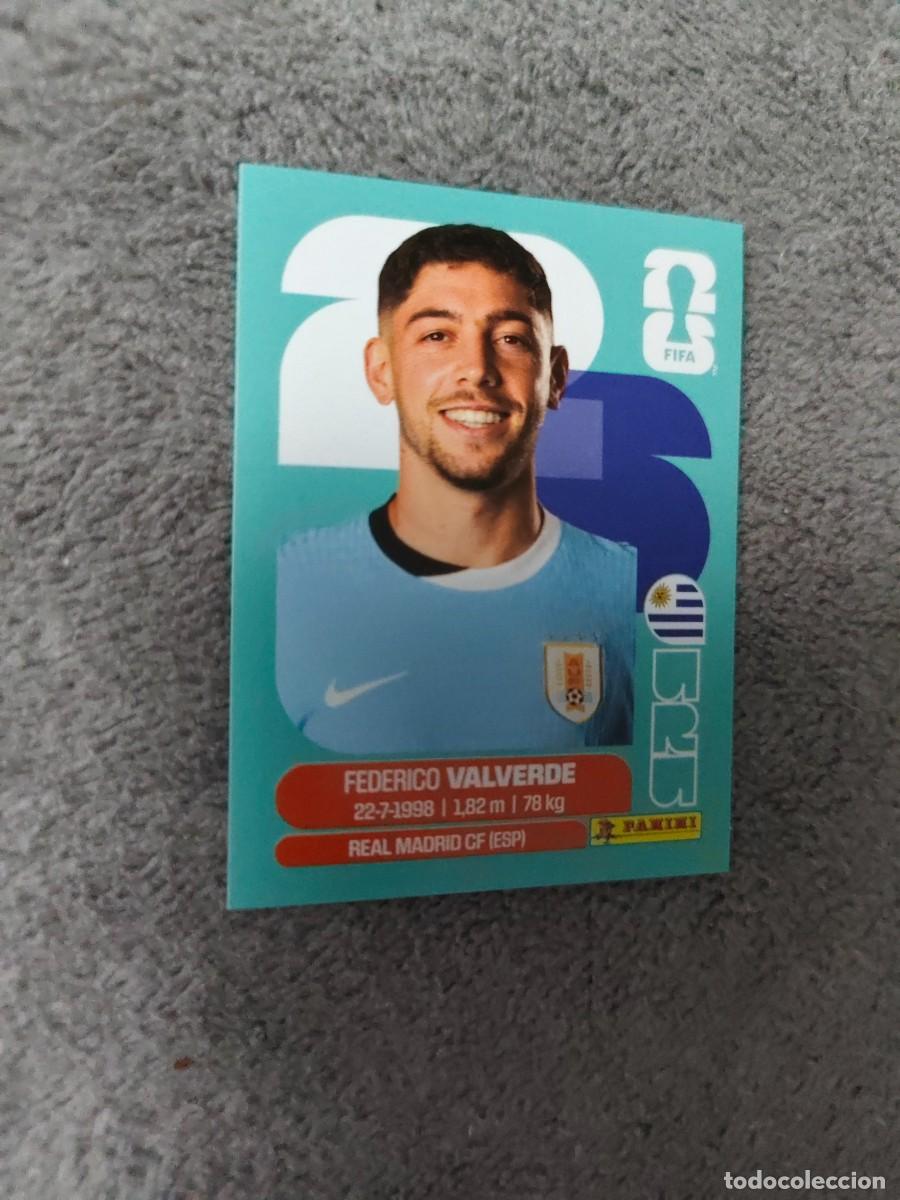 Football Stickers: URU URU10 10 MUNDIAL 2026 PANINI FEDERICO VALVERDE URUGUAY 26 WORLD CUP STICKER PANINI FIFA AAZ