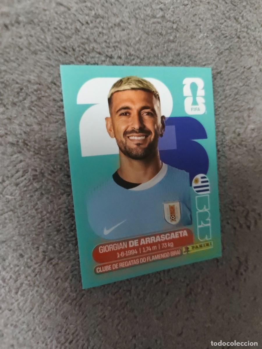 Football Stickers: URU URU11 11 MUNDIAL 2026 PANINI DE ARRASCAETA URUGUAY 26 WORLD CUP STICKER PANINI FIFA AAZ