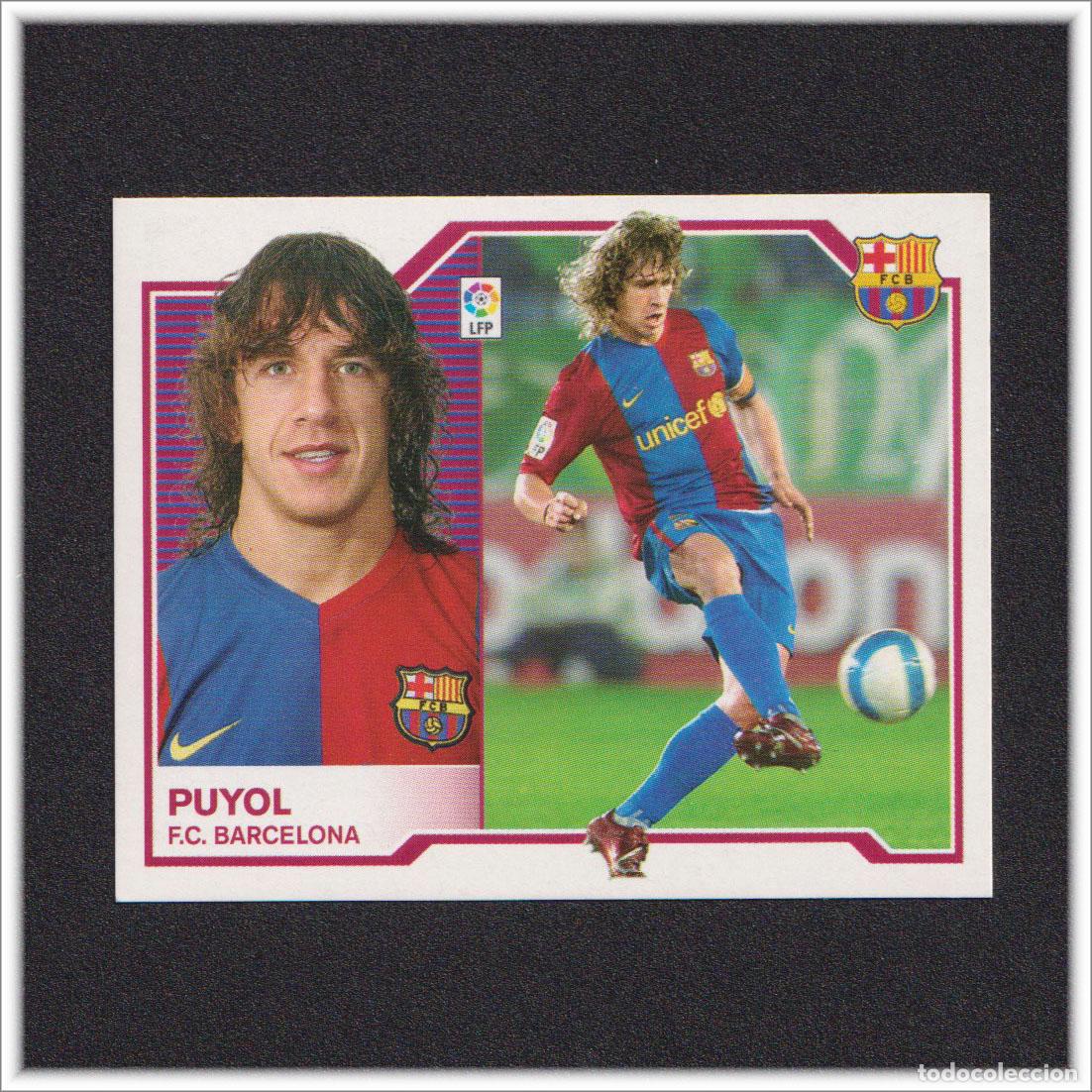 Cartes &agrave; collectionner de Football: LIGA ESTE 2007 2008 07 08 PANINI PUYOL BARCELONA COLECCI&Oacute;N F&Uacute;TBOL ALBUM BAR&Ccedil;A
