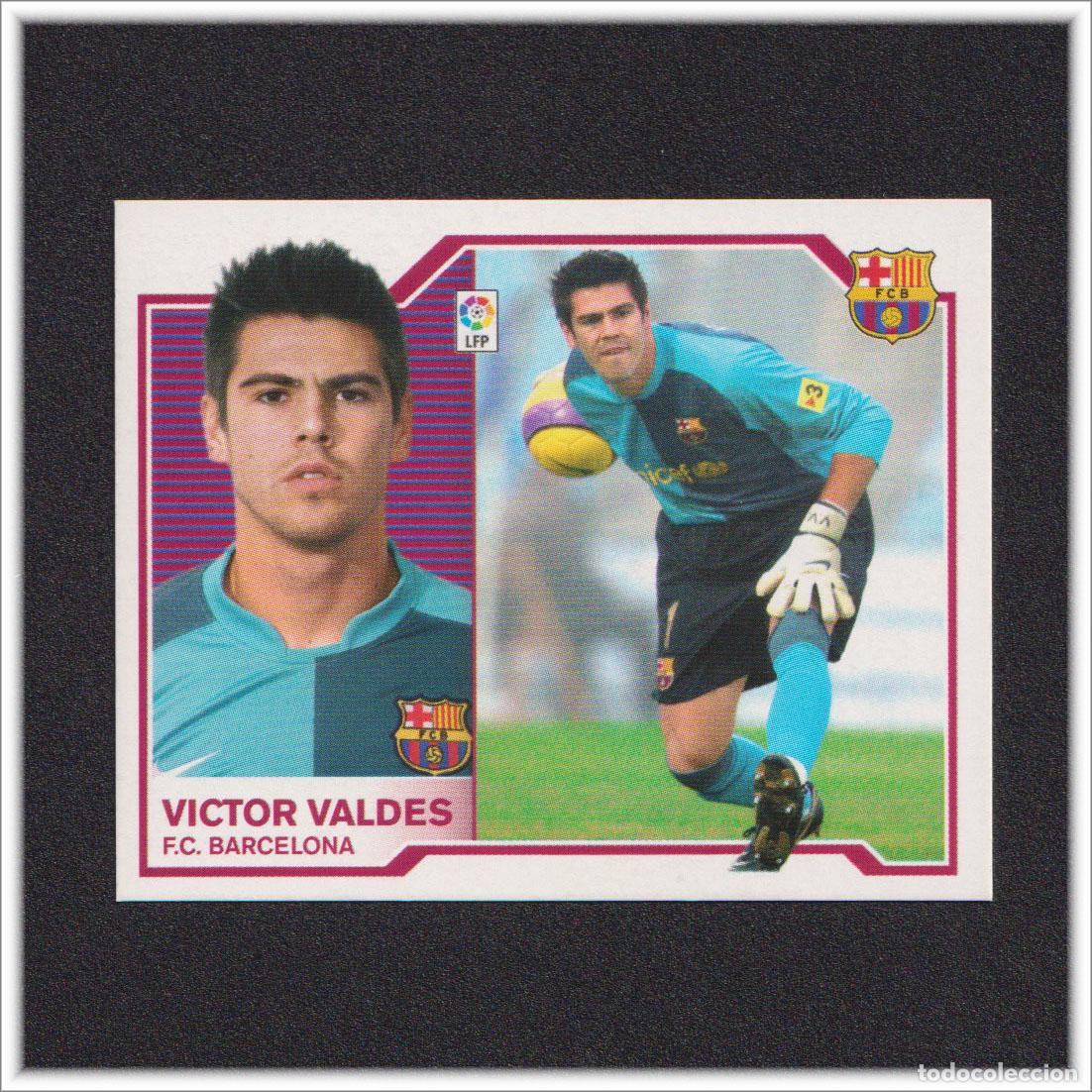 Cromos de f&uacute;tbol: LIGA ESTE 2007 2008 07 08 PANINI VICTOR VALDES BARCELONA COLECCI&Oacute;N F&Uacute;TBOL ALBUM BAR&Ccedil;A