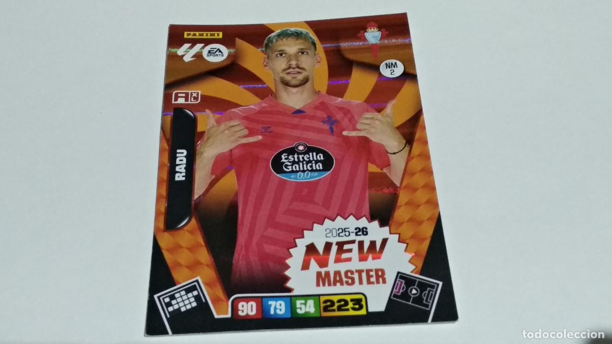 Cartes &agrave; collectionner de Football: NM 2 NM2 RADU CELTA NEW MASTER ADRENALYN XL 2025 2026 25 26 PANINI