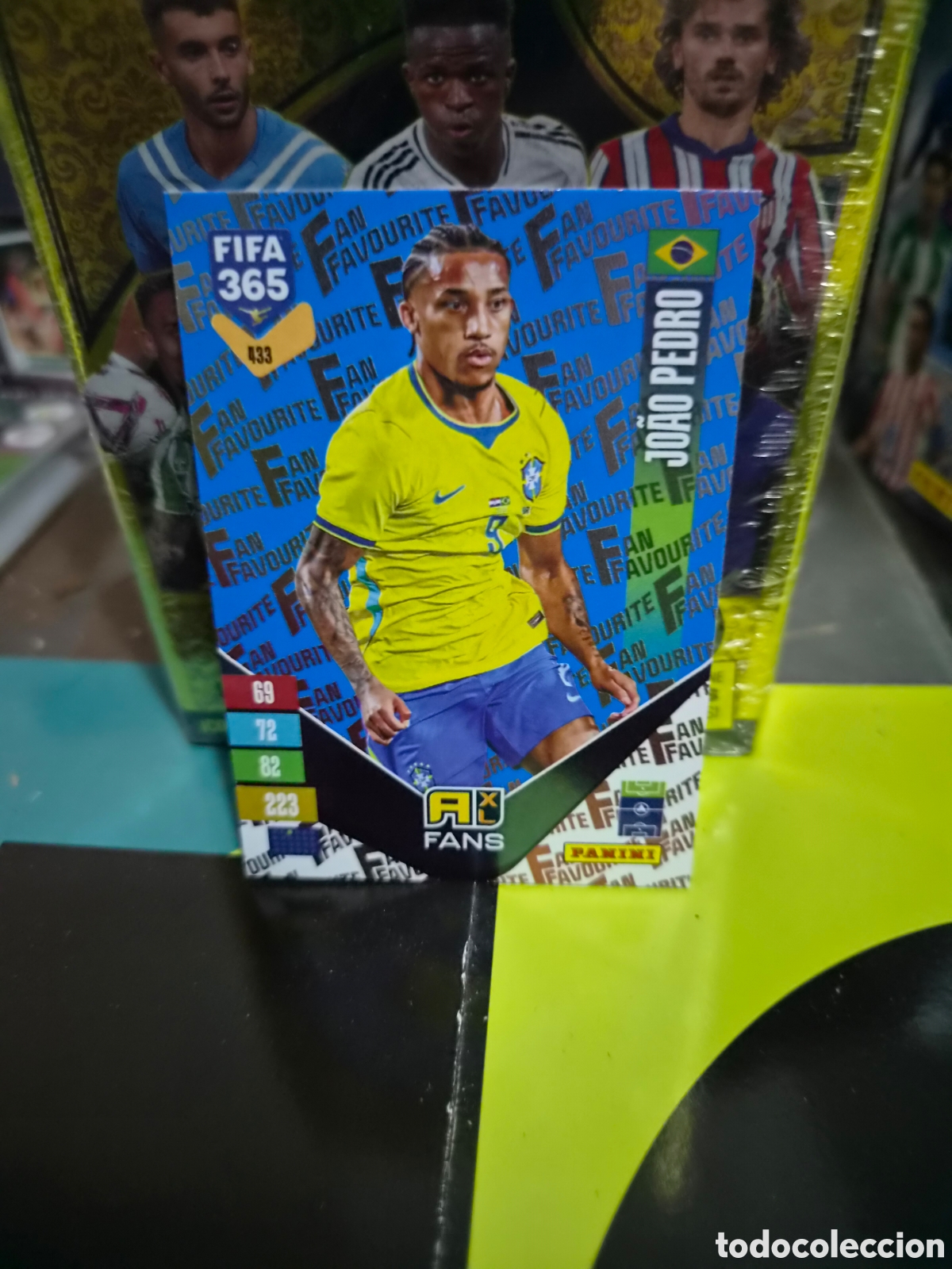 Cartes &agrave; collectionner de Football: N&deg;433 Fans Blue Jo&atilde;o Pedro FIFA 365 2027