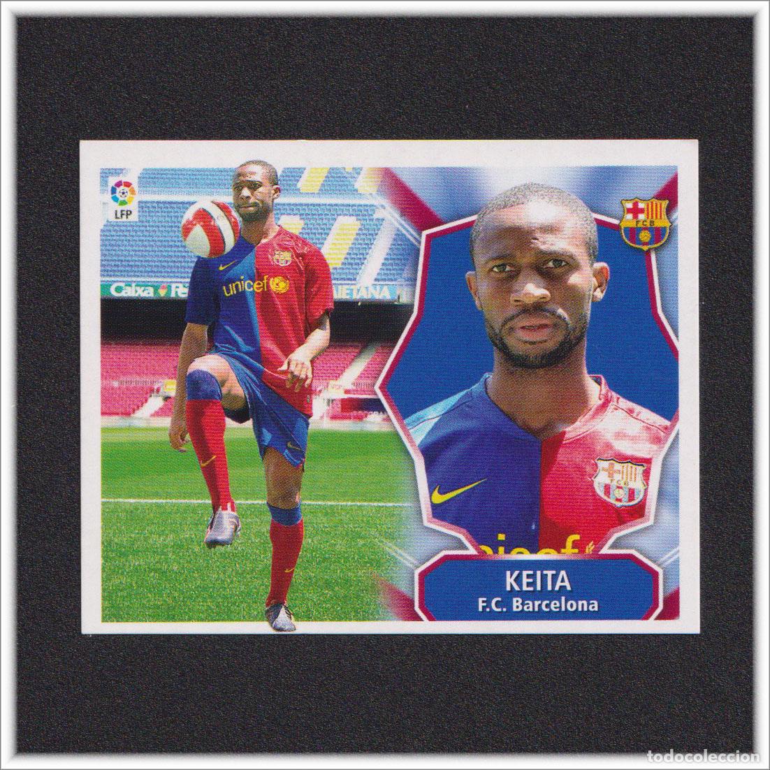 Cartes &agrave; collectionner de Football: LIGA ESTE 2008 2009 08 09 PANINI KEITA BARCELONA COLECCI&Oacute;N ALBUM F&Uacute;TBOL BAR&Ccedil;A