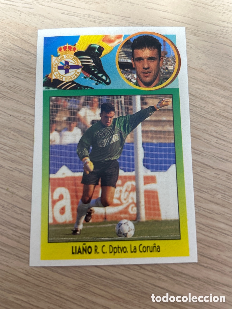 Cartes &agrave; collectionner de Football: LIA&Ntilde;O DEPORTIVO DE LA CORU&Ntilde;A LIGA ESTE 1993 1994 93 94 ADHESIVO NUNCA PEGADO SIN PEGAR