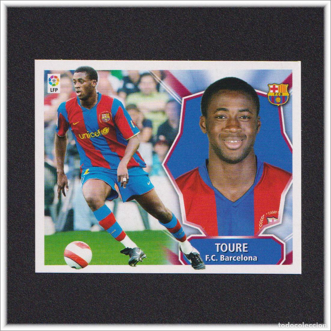 Cartes &agrave; collectionner de Football: LIGA ESTE 2008 2009 08 09 PANINI YAYA TOURE BARCELONA COLECCI&Oacute;N ALBUM F&Uacute;TBOL BAR&Ccedil;A
