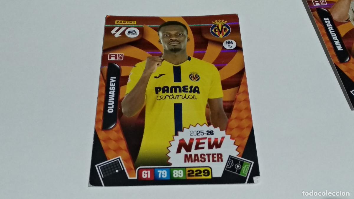 Cartes &agrave; collectionner de Football: NM 15 NM15 OLUWASEYI VILLAREAL NEW MASTER ADRENALYN XL 2025 2026 25 26 PANINI