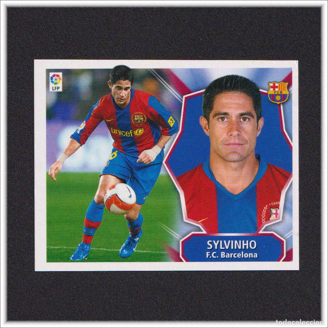 Cartes &agrave; collectionner de Football: LIGA ESTE 2008 2009 08 09 PANINI SYLVINHO BARCELONA COLECCI&Oacute;N ALBUM F&Uacute;TBOL BAR&Ccedil;A