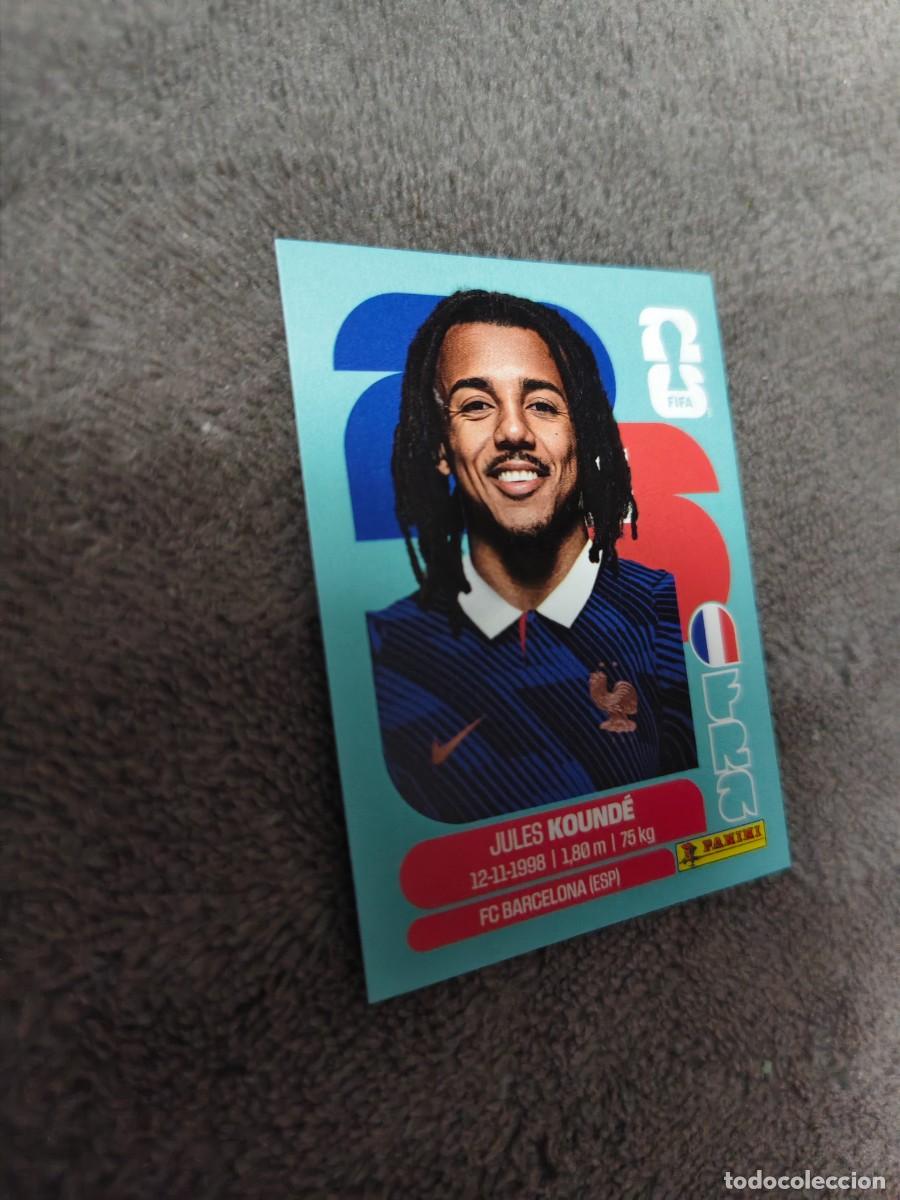Cartes &agrave; collectionner de Football: FRA 5 FRA5 MUNDIAL 2026 PANINI JULES KOUNDE FRANCIA 26 WORLD CUP STICKER PANINI FIFA AAZ