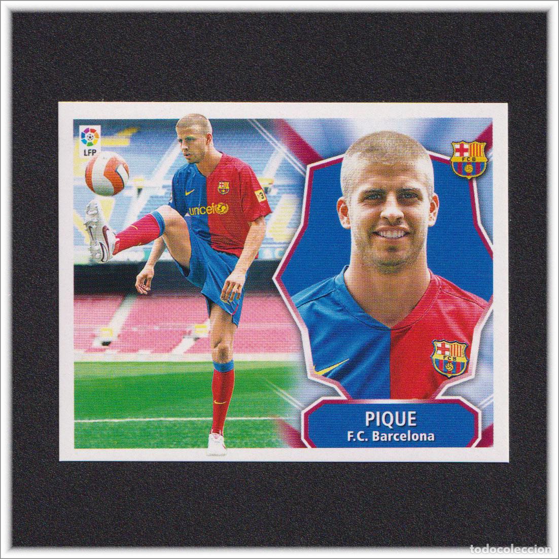 Cartes &agrave; collectionner de Football: LIGA ESTE 2008 2009 08 09 PANINI PIQUE BARCELONA COLECCI&Oacute;N ALBUM F&Uacute;TBOL BAR&Ccedil;A