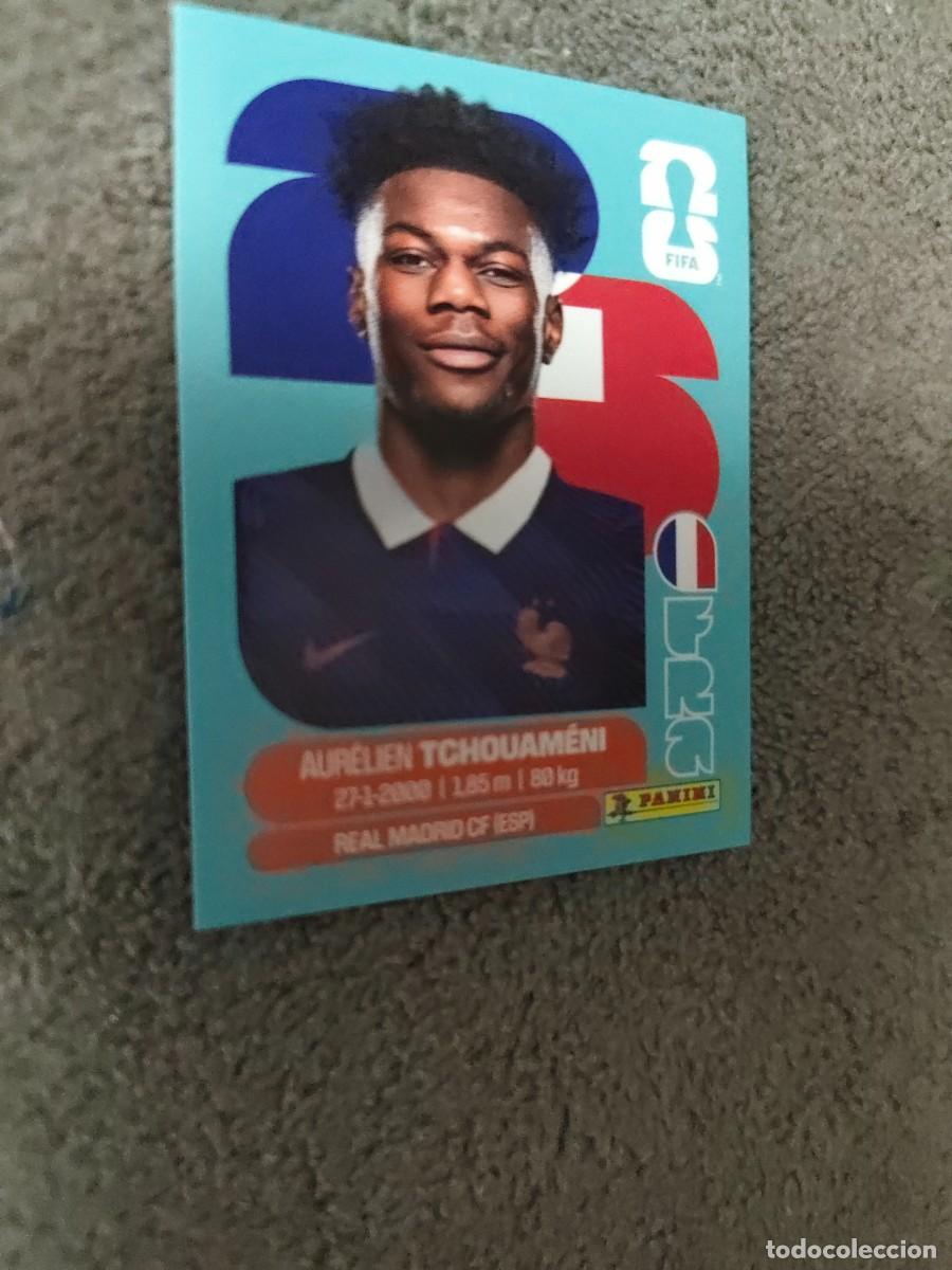 Cartes &agrave; collectionner de Football: FRA 9 FRA9 MUNDIAL 2026 PANINI AUR&Eacute;LIEN TCHOUAM&Eacute;NI FRANCIA 26 WORLD CUP STICKER PANINI FIFA AAZ