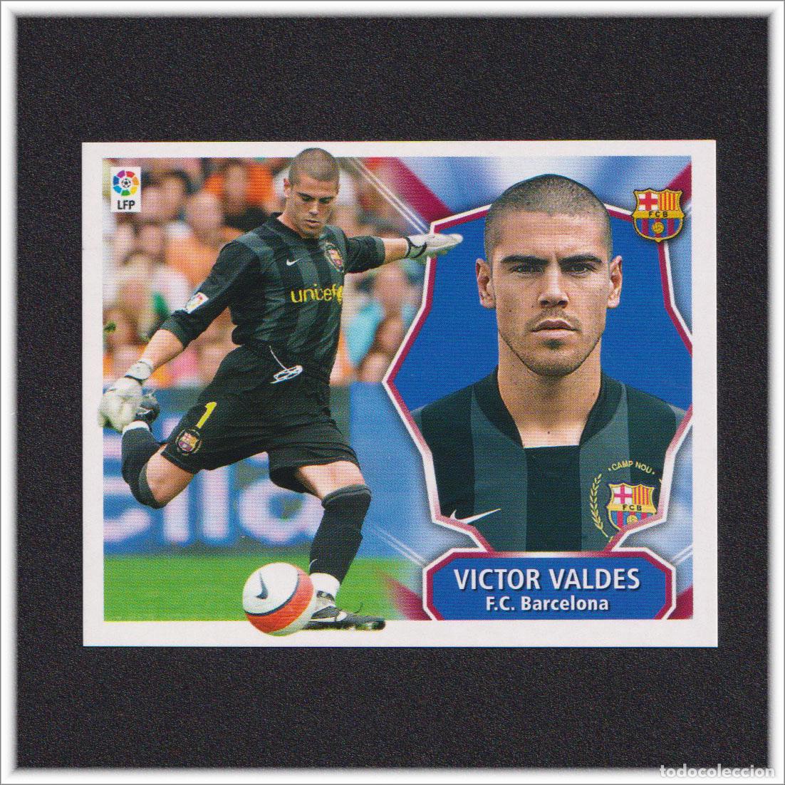 Cartes &agrave; collectionner de Football: LIGA ESTE 2008 2009 08 09 PANINI VICTOR VALDES BARCELONA COLECCI&Oacute;N ALBUM F&Uacute;TBOL BAR&Ccedil;A